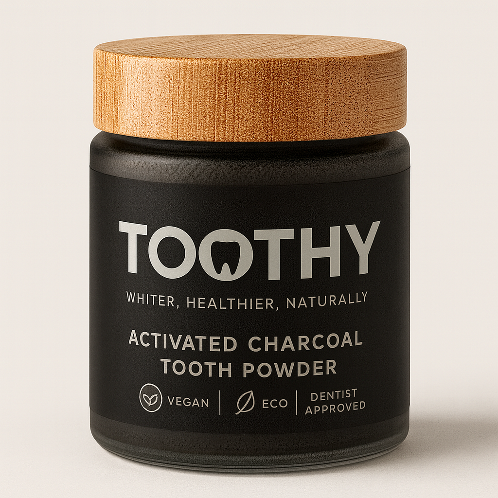 Toothy - Tooth Powder - Activated Charcoal - All Natural
